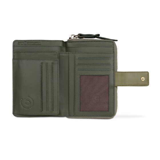 Bugatti Viola Wallet RFID protection Genuine Leather 14 cm