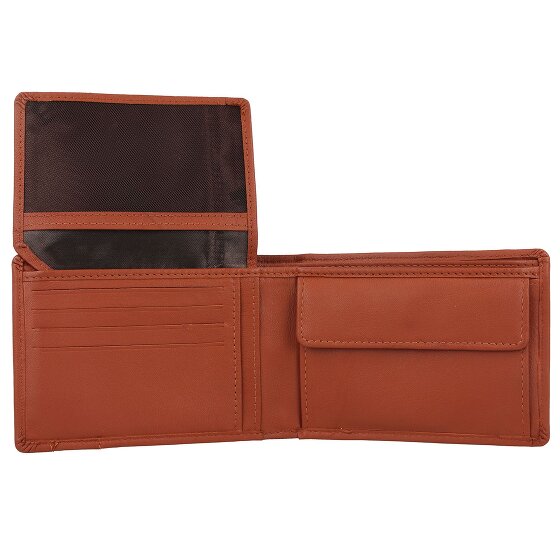 mano Don Leonardo wallet RFID leather 12 cm