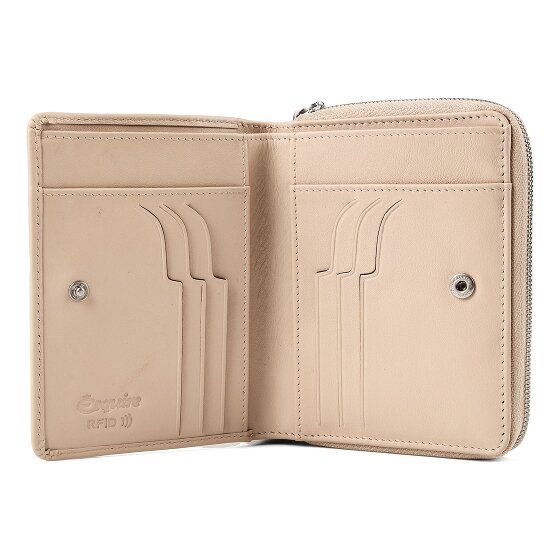 Esquire Athena Wallet RFID protection Genuine Leather 13 cm