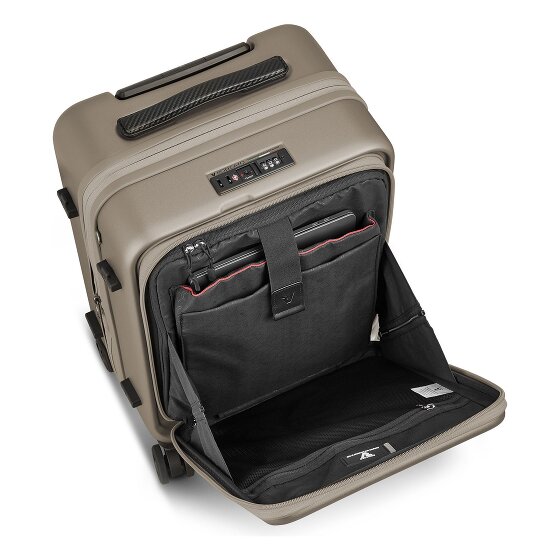 Roncato Florence 4-wheeled cabin trolley 55 cm with expansion fold laptop compartment