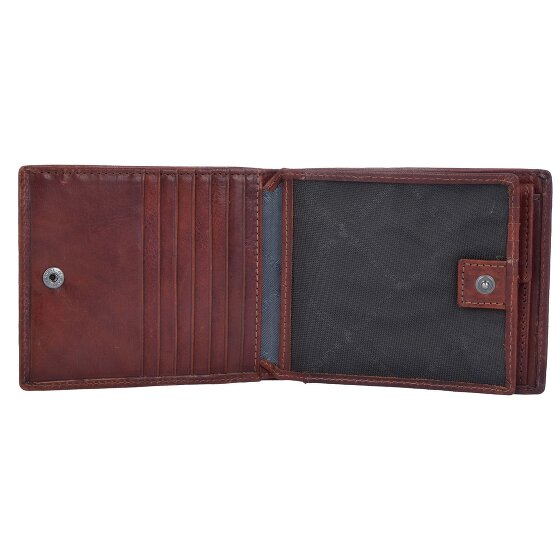Braun Büffel Arezzo wallet RFID leather 12 cm