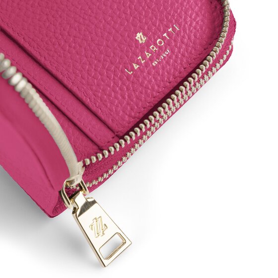 Lazarotti Bologna Leather XL Double Zip-Around Wallet RFID Leather 20 cm