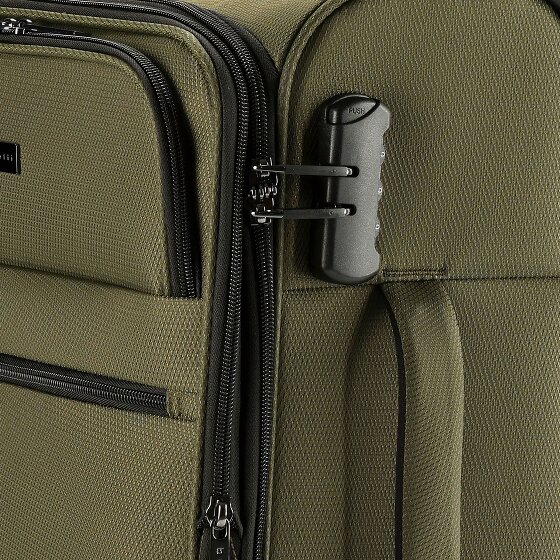 Bugatti Valencia Soft 4 wheels Cabin trolley S 55 cm with expansion pleat Bugatti Valencia Soft 4 wheels Cabin trolley S 55 cm with expansion pleat