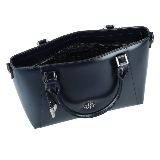 Picard Black Tie Black Tie Handbag Leather 29 cm
