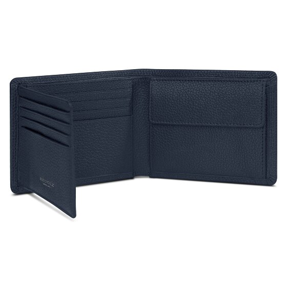 Redolz Leather Essentials QF wallet RFID leather 12 cm fold-out