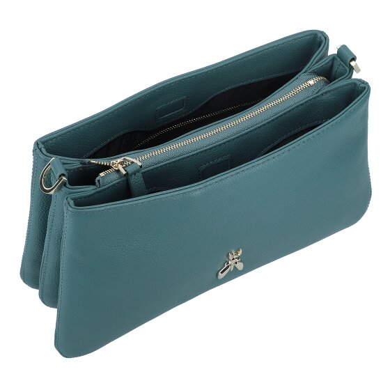 Patrizia Pepe Tris Shoulder Bag Genuine Leather 28 cm