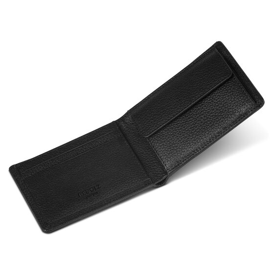 Redolz Leather Essentials QF small wallet RFID leather 10.5 cm