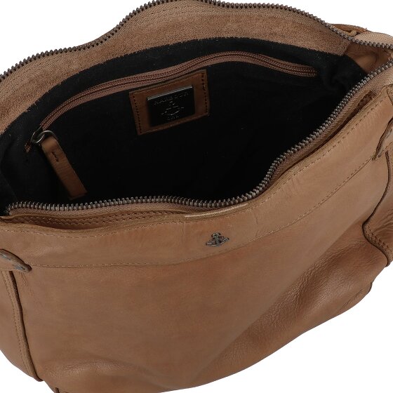 Harbour 2nd Soft Weaving Shoulder Bag Leather 24 cm