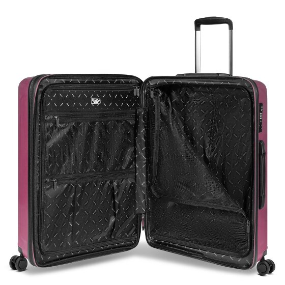 Redolz Essentials 14 4 wheels Suitcase set 3-piece with expansion pleat