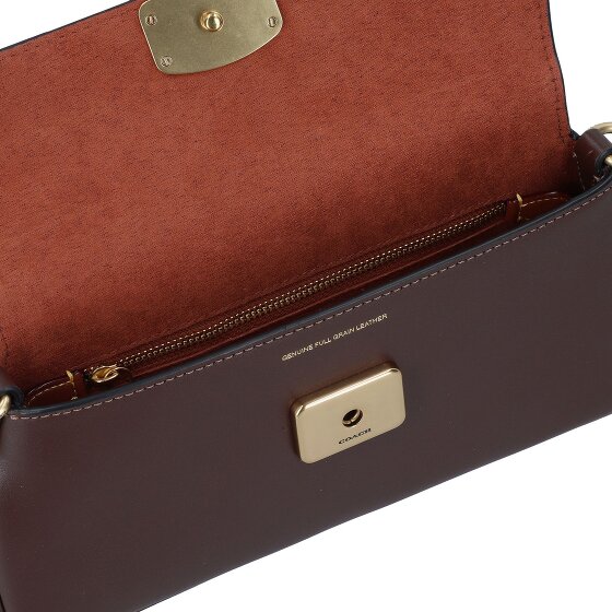 Coach Jet Shoulder Bag Leather 25 cm