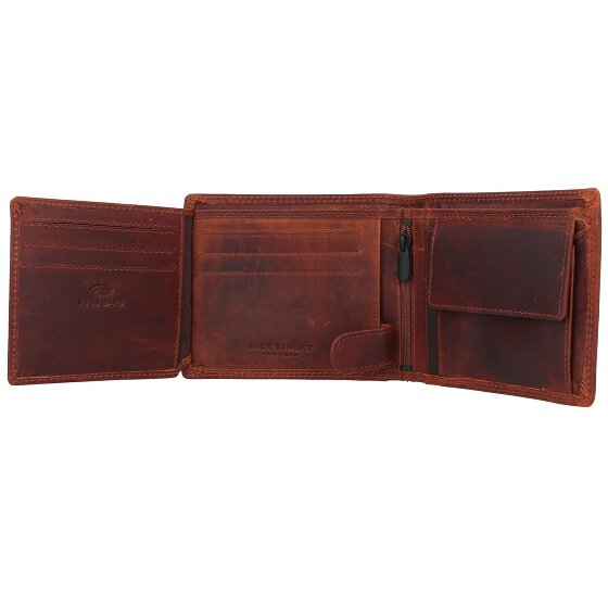 Jack Kinsky Monterey Wallet RFID protection Leather 13 cm Jack Kinsky Monterey Wallet RFID protection Leather 13 cm