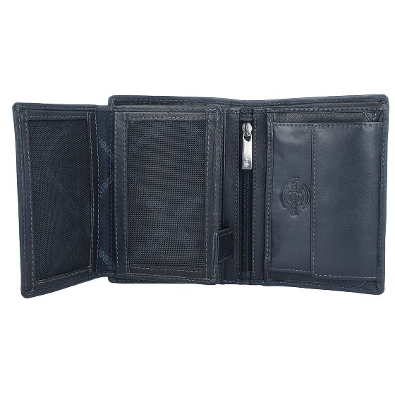 Greenland Nature Black Nappa wallet RFID 9.5 cm