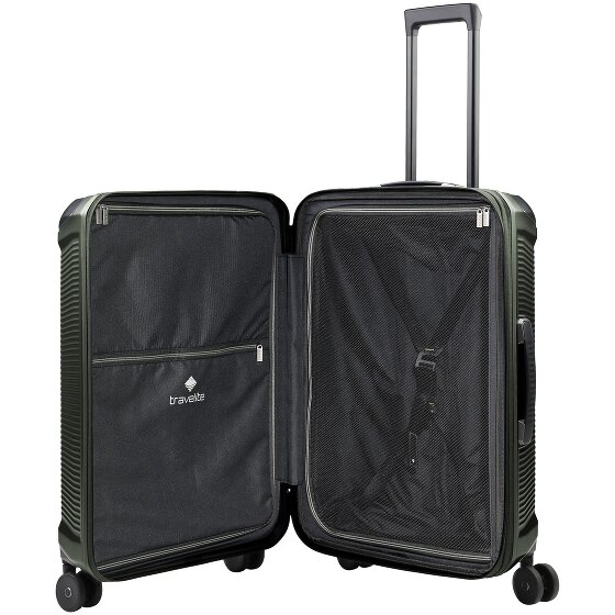Travelite Millennium 4 wheels Suitcase set 3-piece with expansion pleat