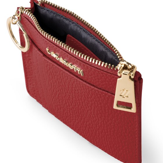 Lazarotti Bologna Leather key case Cardholder leather 11.5 cm with air tag compartment