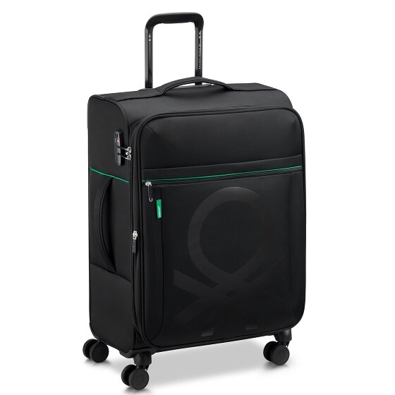 Delsey Paris x United Colors of Benetton Color Bock 4-wheeled trolley 67 cm with expansion fold