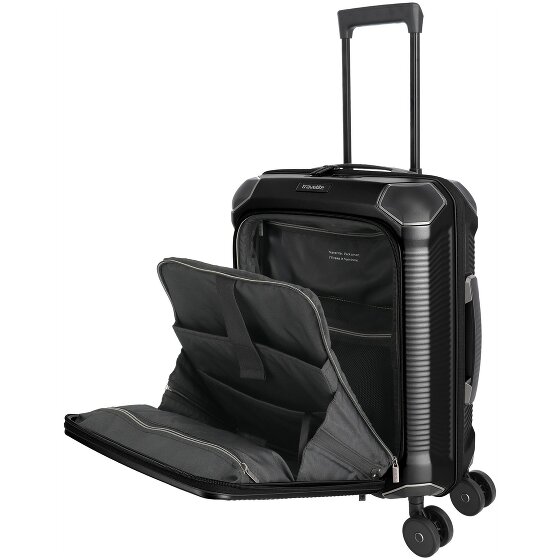 Travelite Millennium 4 wheels Cabin trolley 55 cm Laptop compartment