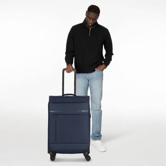 Jump Monthélys 4 wheels Trolley 67 cm with expansion pleat