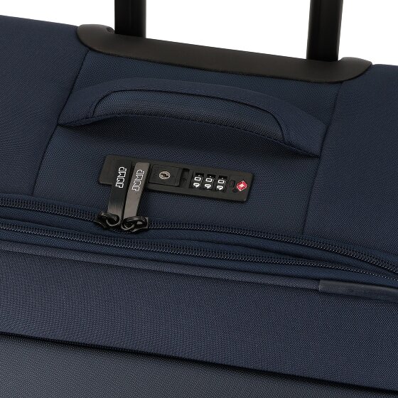 Jump Monthélys 4 wheels Trolley 67 cm with expansion pleat