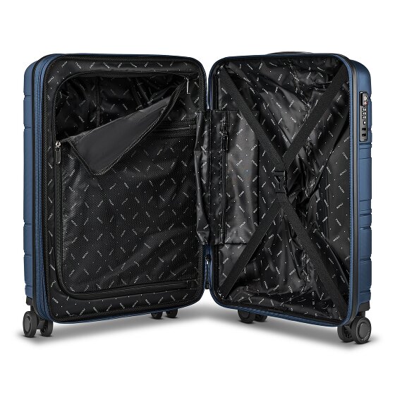 Redolz Essentials 11 4 wheels Cabin suitcase 55 cm Expandable