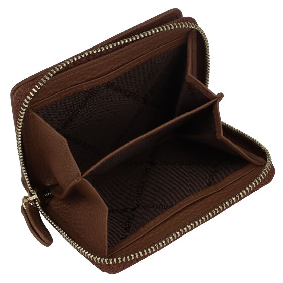 Braun Büffel Asti Wallet Leather 10 cm