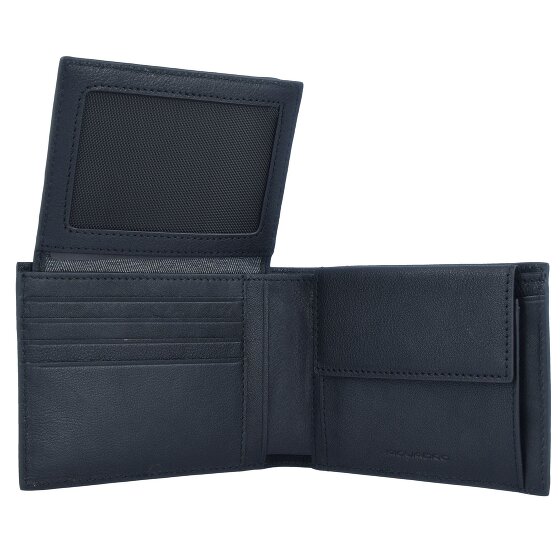 Piquadro Black Square wallet RFID leather 12.5 cm