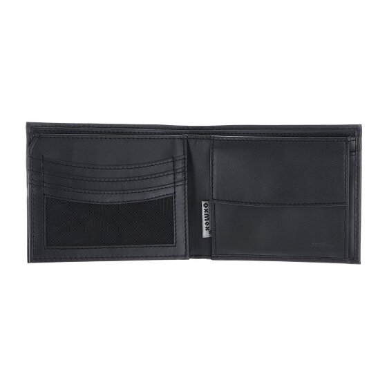 oxmox Leather Wallet RFID protection Genuine Leather 12 cm