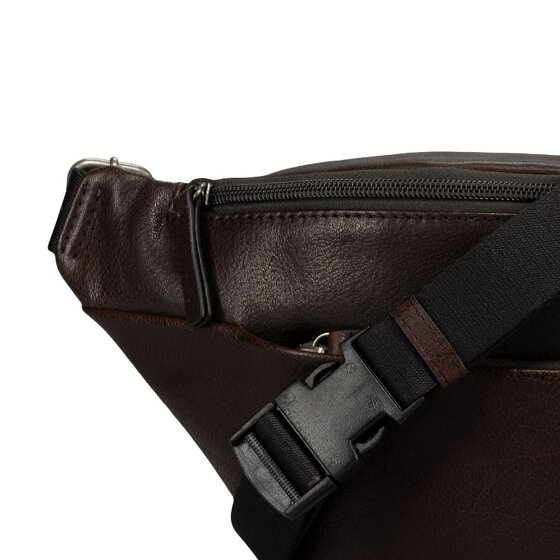Jost Glasgow Bum bag RFID protection Genuine Leather 36 cm