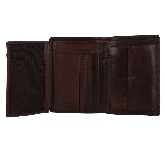 Greenburry Newport Wallet RFID protection Leather 12.5 cm