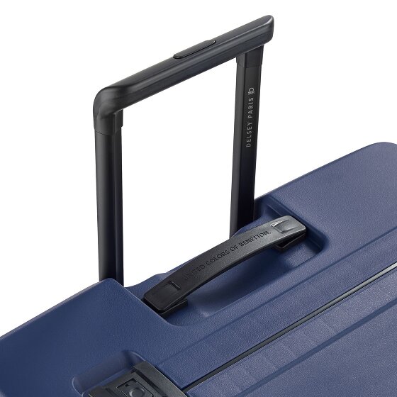 Delsey Paris x United Colors of Benetton Color Block Hardside 4-wheel trolley 76 cm