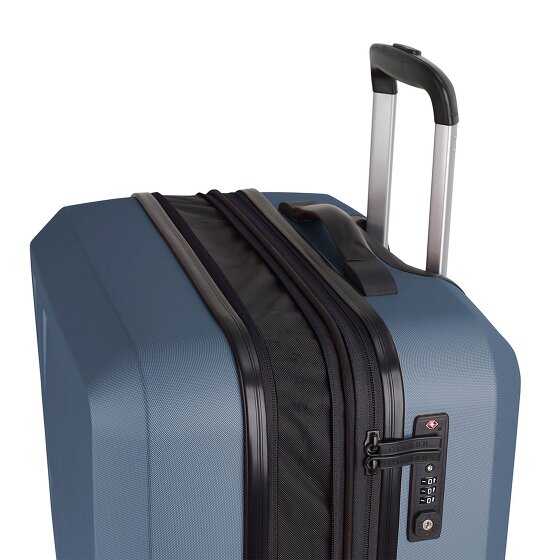 Gabol Montreal 4 wheels Suitcase set 3-piece with expansion pleat