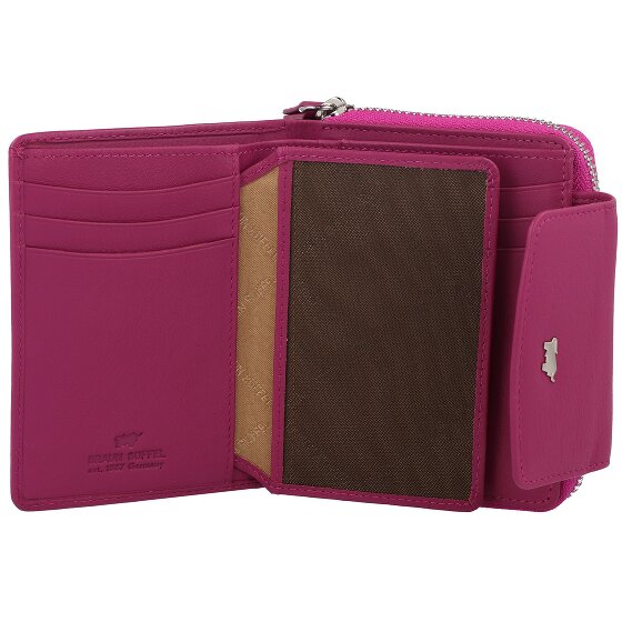 Braun Büffel Joy Wallet RFID protection Leather 12 cm