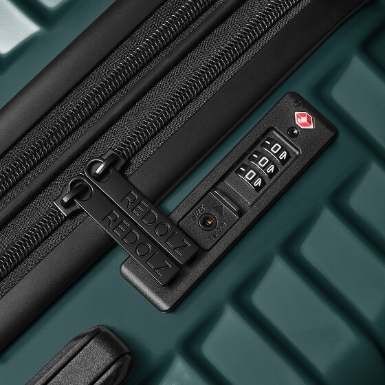 Redolz Essentials 18 4 wheels Cabin trolley 55 cm with expansion pleat