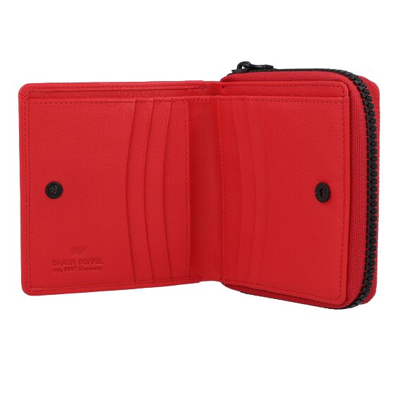 Braun Büffel Capri Wallet RFID protection Leather 11 cm