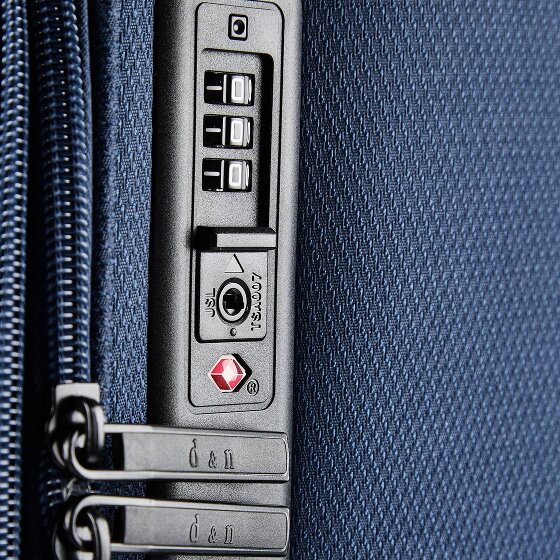 d&n Travel Line 9804 4 wheels Cabin suitcase S 55 cm