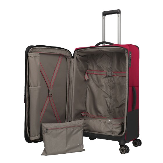 Travelite Crosslite 5.0 4 wheels Trolley L 77 cm with expansion pleat