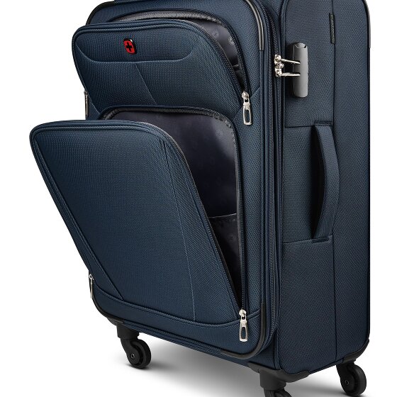Wenger Beaumont 4 wheels Trolley L 78 cm with expansion pleat