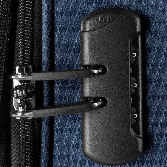 Bugatti Valencia Soft 4 wheels Trolley M 65 cm with expansion pleat