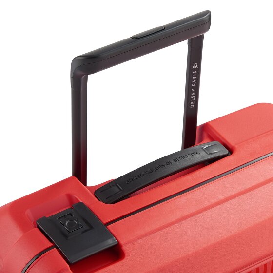 Delsey Paris x United Colors of Benetton Color Block Hardside 4-wheel cabin trolley 55 cm