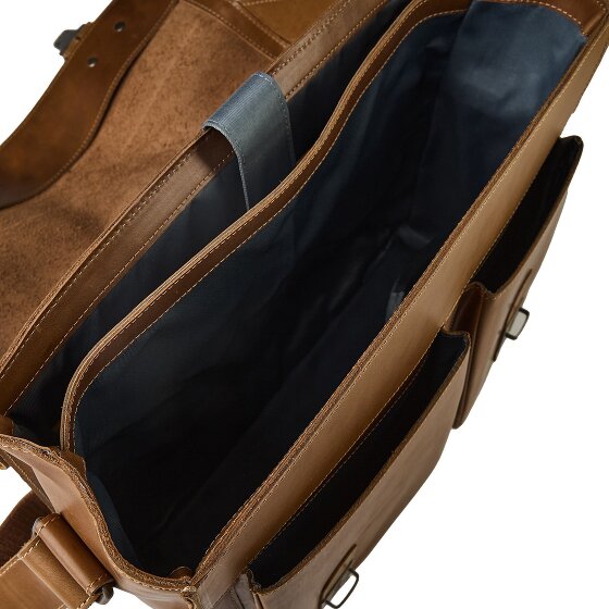 aunts & uncles Heritage Briefcase Genuine Leather 39 cm Laptop compartment