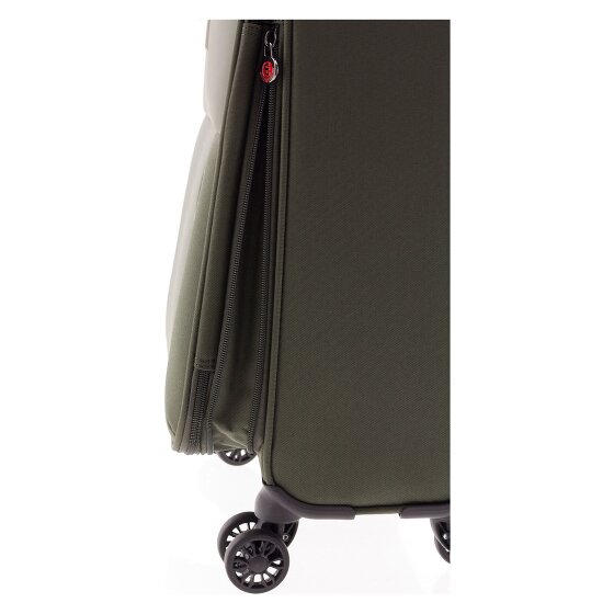 Gladiator 3700 4 wheels Cabin trolley 55 cm with expansion pleat