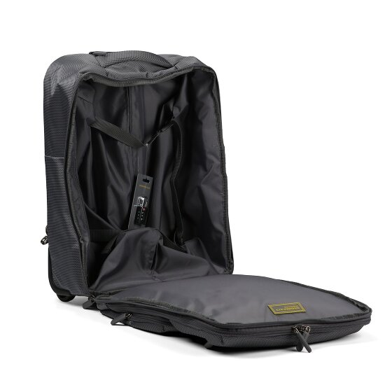Mandarina Duck Zephyr 2 wheels Backpack trolley 54 cm Laptop compartment