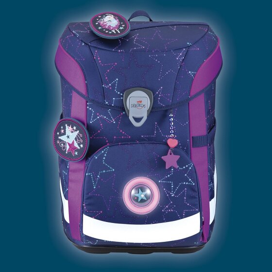 DerDieDas ErgoFlex Easy LED School bag set 5-piece