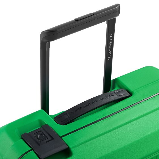 Delsey Paris x United Colors of Benetton Color Block Hardside 4-wheel cabin trolley 55 cm