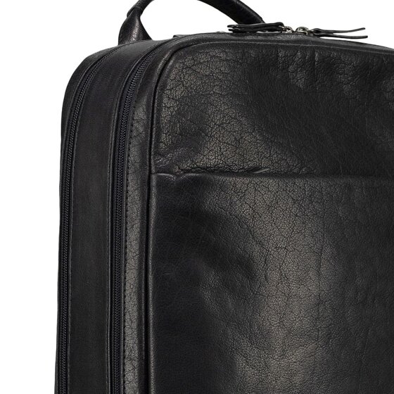 Jost Glasgow Daypack RFID protection Genuine Leather 44 cm Laptop compartment