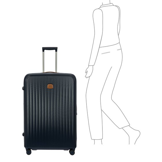 Bric's Taormina 4 wheels Trolley L 82 cm with expansion pleat
