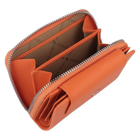 Braun Büffel Joy Wallet RFID protection Leather 12 cm