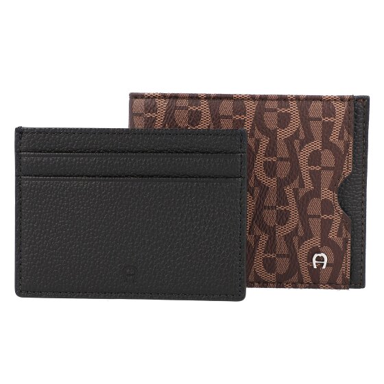 Aigner Icon Cover wallet RFID leather 11 cm