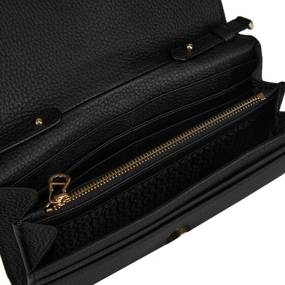 Aigner Clutch purse RFID protection Leather 21 cm