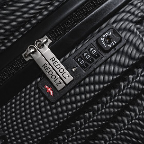 Redolz Essentials 07 3-SET 4 wheels Suitcase set 3-piece