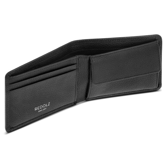 Redolz Leather Essentials QF Small RFID Leather Wallet, 10.5 cm